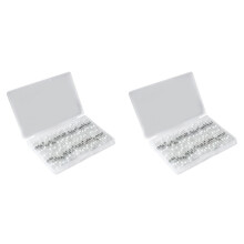 400Pièces Séries 26-24 AWG Connecteurs de Fil de Soudure Blanc, Connecteurs de Bout Thermorétractables, Borne de Fil étanche et IsoléE