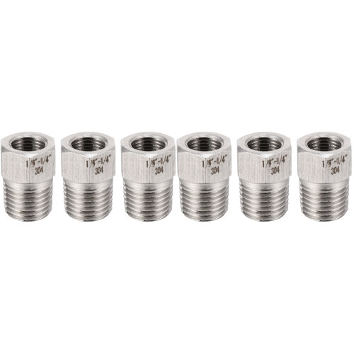 6Stk Druckmessgerät Fitting Langlebig Für Instrumente 1