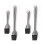 4Stk Silikon Grillbürste Mit Hitzebeständigem Griff, , Silber 2