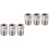 6Stk Druckmessgerät Fitting Langlebig Für Instrumente 4