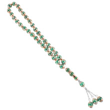 3Stk Muslimisches Gebetsarmband, Leichtes Tasbih Mit Moschee Design