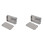 2X Aluminum Case Shielded Box Housing RF Box Signal Dissipation SMA-KFD46 Multi-Function Amplifier Case 1