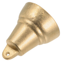 4Stk Goldene Messingglocken Für DIY Windspiele Und Hausdeko Vielseitig