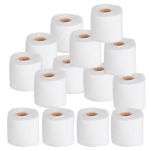 2Stk Papier Taschentuchrolle Weiß Puppenhaus Zubehör