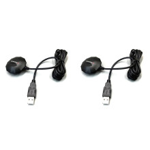2X Neue USB-GPS-GLONASS-EmpfäNger-GNSS-EmpfäNgermodulantenne, Ersetzt Bu-353S4, BU353S4, 0183NMEA USB-Protokoll