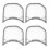 4X Dryer Lint Filter Assembly Compatible for  Electronics ADQ56656401 Dryer Lint Screen Filter 1