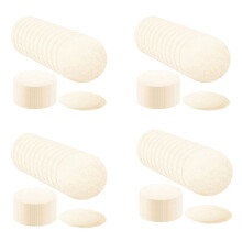 2000 Stuks Vervangende Papieren Filters Ronde Koffiezetapparaat Filters Wegwerpbaar voor Aerobie Koffie- en Espressomakers