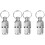 4Stk Katzen Und Id Barrel Silber Mit Praktischem Design 2