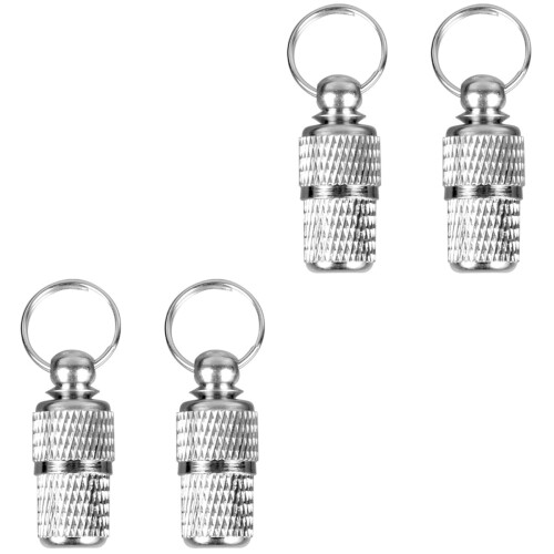 4Stk Katzen Und Id Barrel Silber Mit Praktischem Design 2