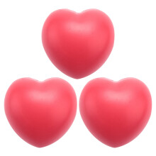 3X Pallone di Resistenza Allo Stress del Cuore Rosso