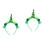 2Ud Unicornio Verde Hecho De Tela Suave 7