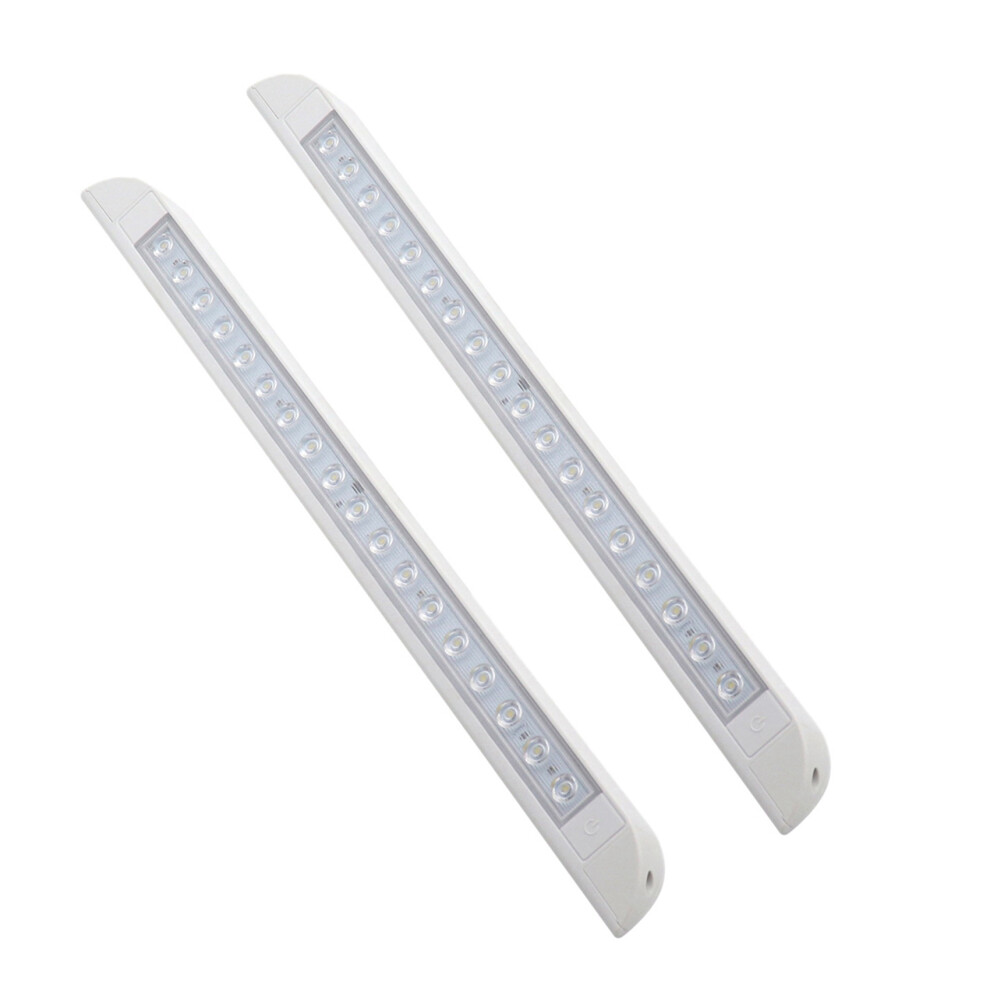 2X 18 Led Awning Bar 9W 12V Waterproof 506Mm Porch Strip Lamp For Camping Caravan Truck Rv Boat Light 6033360222335