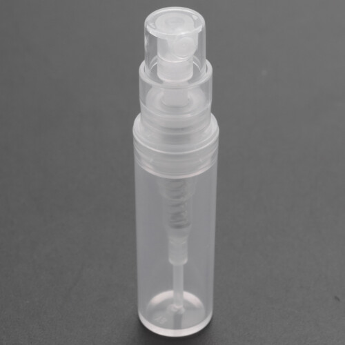 250 x 2Ml Plastic Travel Spray Bottle Empty Transparent Perfume Atomizer New 2