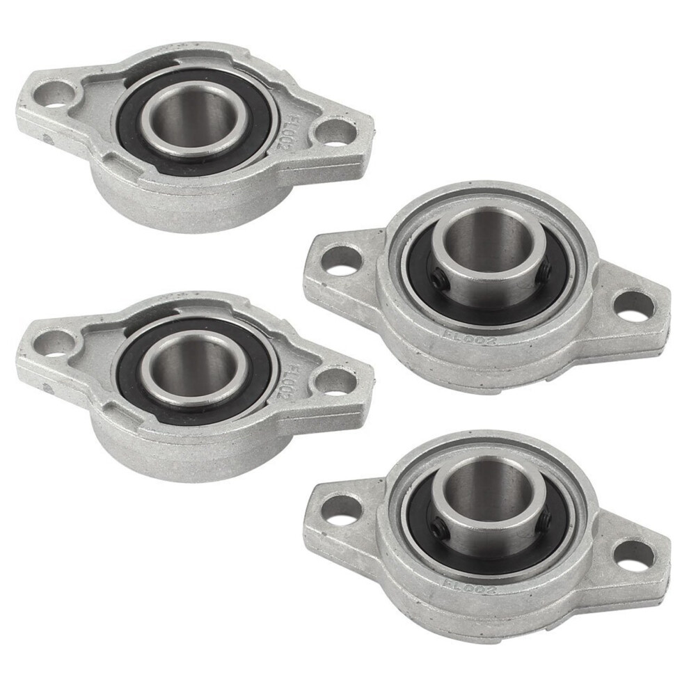 Kfl002 Fl002 Self Aligning Pillow Block Flange Bearing 15Mm 4Pcs 6033648966227