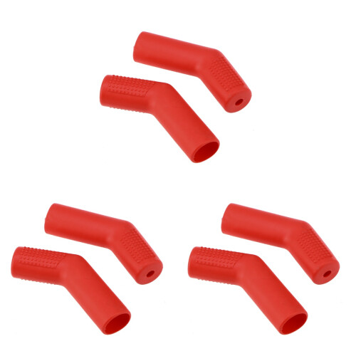 6Ud Cubierta De Goma Roja Para Botas Con Buen 1