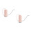 2Ud Regadera Para Plantas Rosa Con Boca Ancha Y Mango Creativo Durable 9