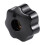 4 Pcs M10 Female Thread Nuts 50mm Plastic Star  Clamping Knob Grip 8