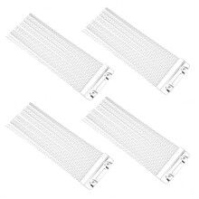 4X Halb Design Stahl Snare Wire Drum Fruehling fuer Kinder Snare Cajon Box Drums 24 Strang