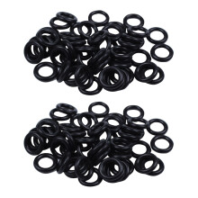 100 Pieces Black Nitrile Rubber O Ring Seals Washers 12 mm x 2,5 mm x 7 mm