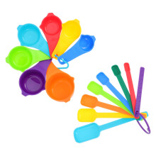 3Jgo Juego Hogar Con Cucharas Y Tazas Medidoras Flexible Y Duradero