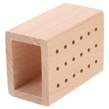 2Ud Soporte Práctico De Madera Para Bits Y Herramientas De Caqui