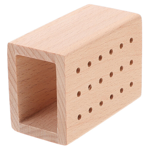 2Ud Soporte Práctico De Madera Para Bits Y Herramientas De Caqui