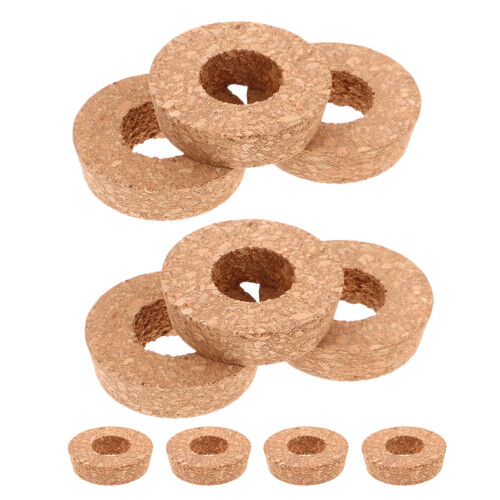 20Ud Tapones De Para Jarrones Y Terrarios Madera Color Café 1