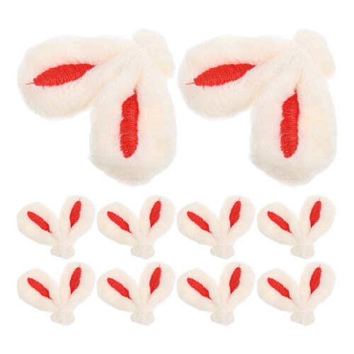 20Ud Accesorios De Tela Con Orejas De Para Clips DIY
