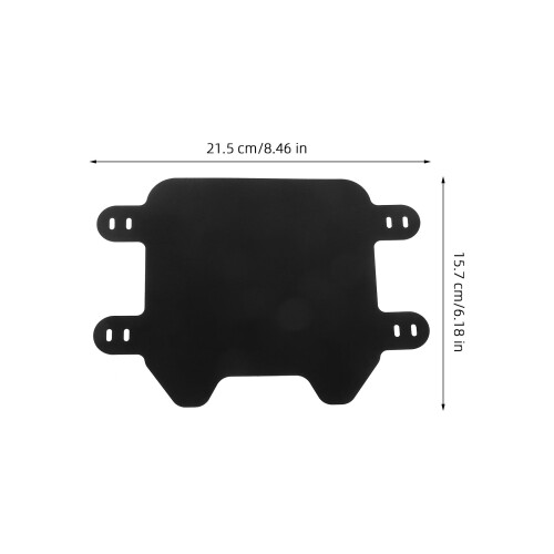 Frontal Plástico Negro Práctica Y Duradera 2