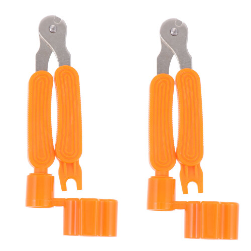 2Ud Juego Reparación Guitarra Cuerdas Pin Puller 1