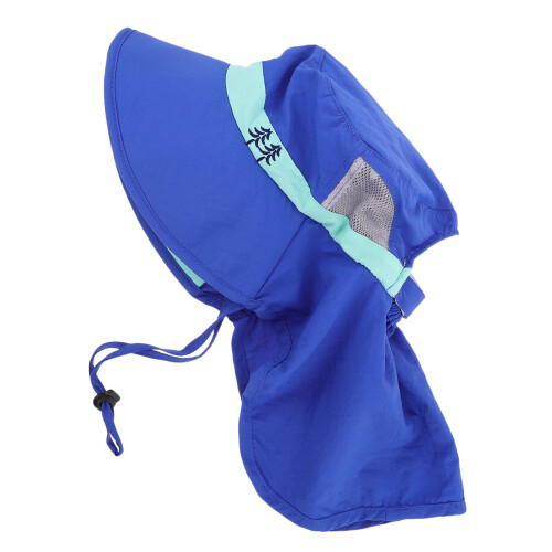 5Ud Sombreros Nylon Azul Protección Solar Ajustable