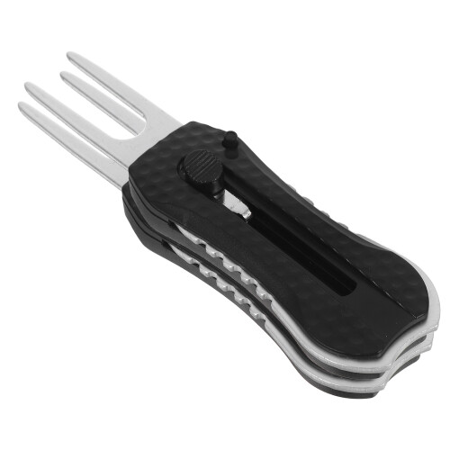 5Ud Herramientas Divot Plegables De Golf Negro Con Mango Ergonómico 1