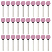 200Stk Rundschleifer Polierköpfe Pink Korund Für Metall Rostschutz