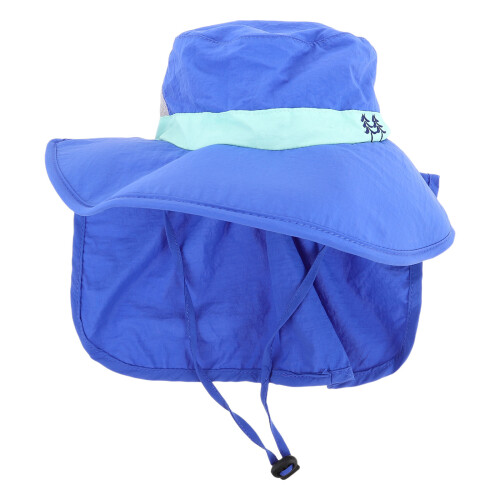 5Ud Sombreros Nylon Azul Protección Solar Ajustable 2