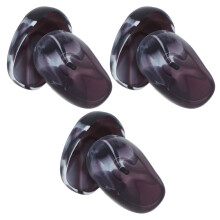 12Pares Protectores Reutilizables De Silicona Para Orejas En Salón