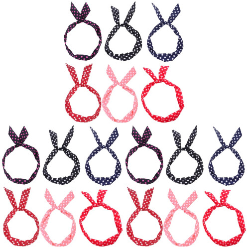 18Ud Elásticas Con Para , Colores Surtidos 1