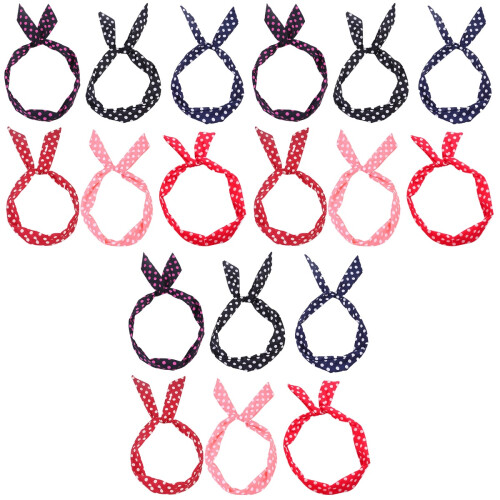 18Ud Elásticas Con Para , Colores Surtidos 2