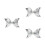3Ud Decorativas Con Brillante Para Y Bebés 5