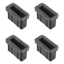4X 17111712911 Rubber Engine Upper Radiator Mounts for E32 E38 E34 E39 735I 1988-1992 740I 1993-1994 750IL 1988-1994