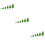 21Ud Árboles Mini Verde Para Escenarios Y DIY 9