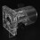 2X Woodworking Trimmer Accessories Hard Plastic Base Shield with 2 Knobs for  3703 Electric Trimming Machine Saw 7
