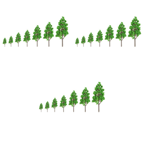 21Ud Árboles Mini Verde Para Escenarios Y DIY 2