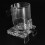 2X Woodworking Trimmer Accessories Hard Plastic Base Shield with 2 Knobs for  3703 Electric Trimming Machine Saw 4