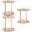 3Ud Soporte De Bambú Resistente Para Cepillos Y Utensilios Khaki 9