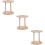 3Ud Soporte De Bambú Resistente Para Cepillos Y Utensilios Khaki 11