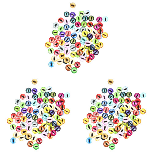 300Ud Ojos Para De Cristal DIY Coloridos Material Resistente 1