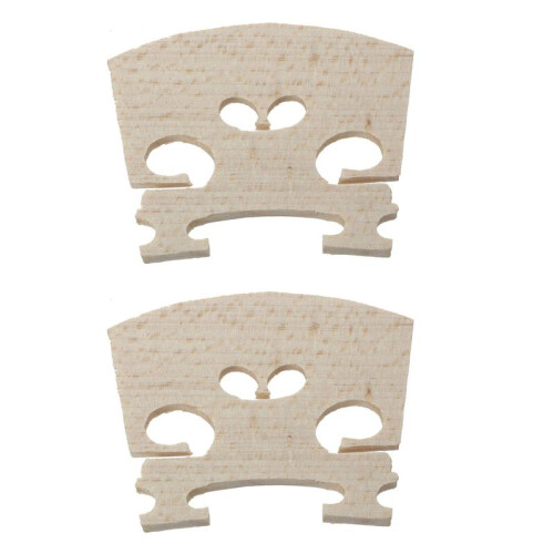 2X Pont en Bois de Rechange de Violon de Taille 3/4