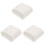 3Ud De Encaje Blanca Para Adornos DIY Accesorios De 2