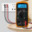 Auto-Ranging Digital Multimeter, Comprehensive Testing Kit for Voltmeter Ohmmeter, Frequency Measurement, Continuity Test, Capacitance Diode Test, 5