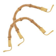 2Ud Mango De Tetera Para Cocina En Rattan Amarillo Claro Ergonómico